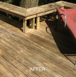 power washing deck indianapolis